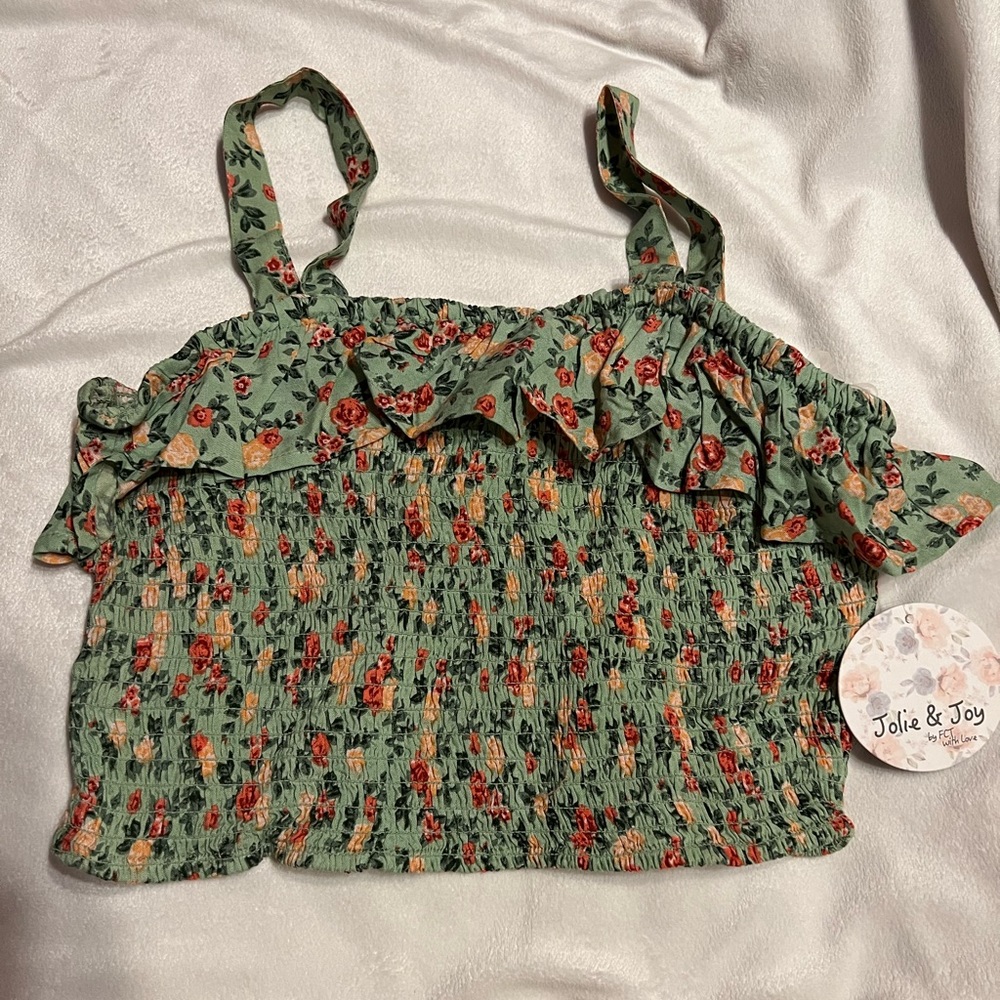 Jolie & Joy Girls Crop Top Size XL